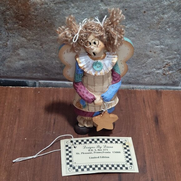 Designs by Diana Angel Figurine Collectible Sculpture Handcrafted - Picture 1 of 12